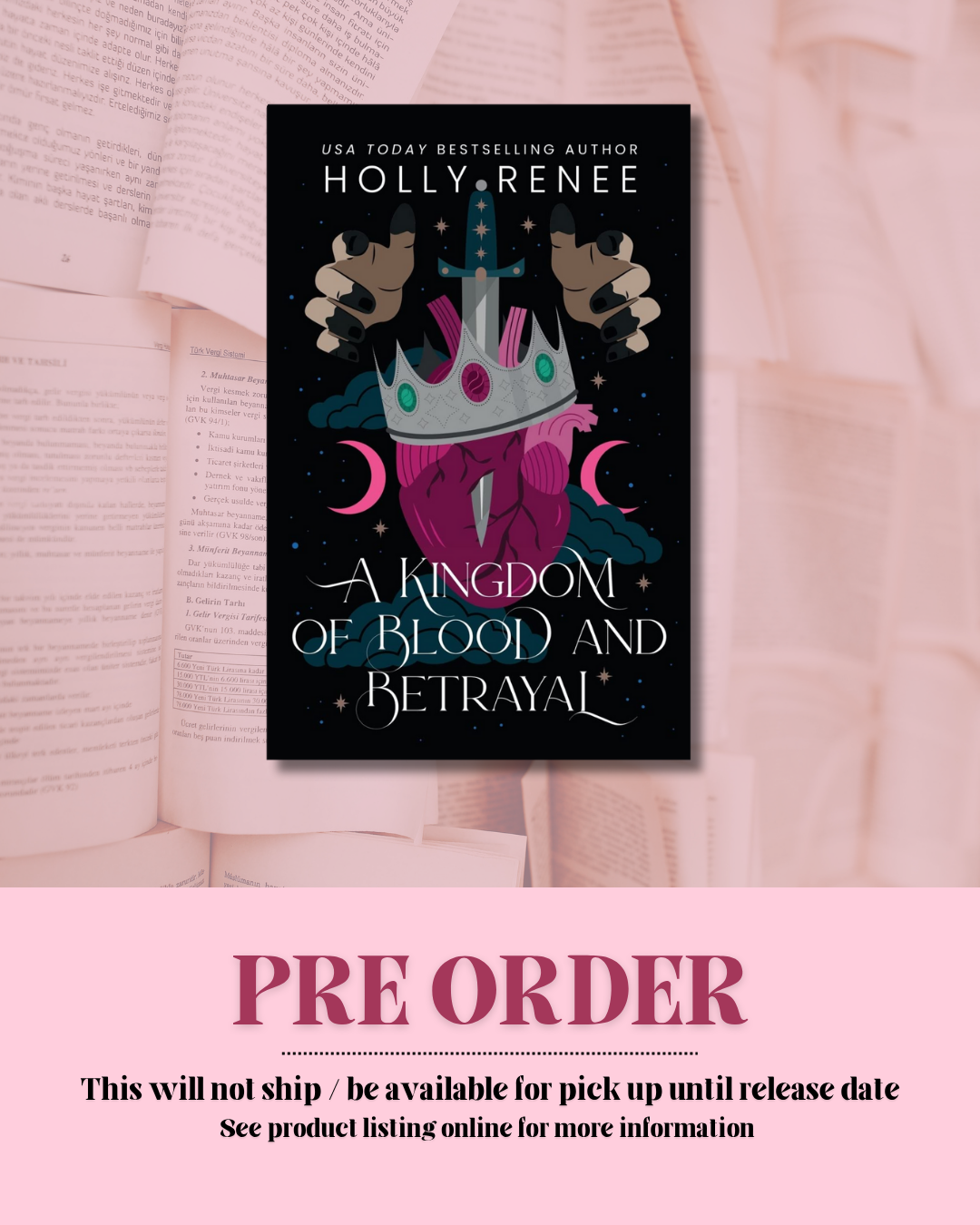 A Kingdom of Blood and Betrayal Standard Edition *PREORDER*