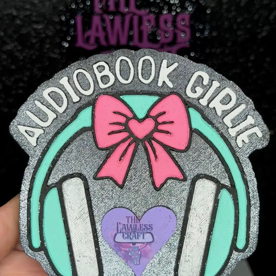Audiobook Girlie | Bookish Car Freshie