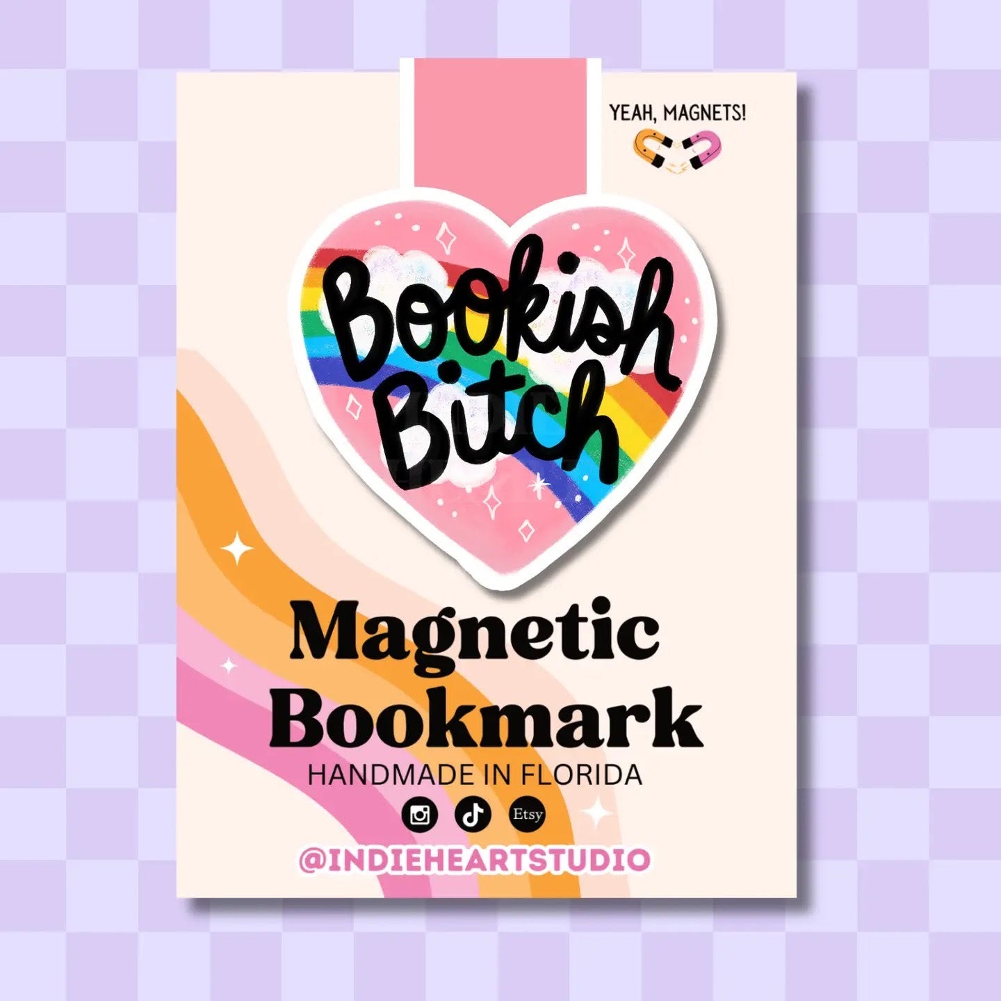 Bookish B*tch | Magnetic Bookmark