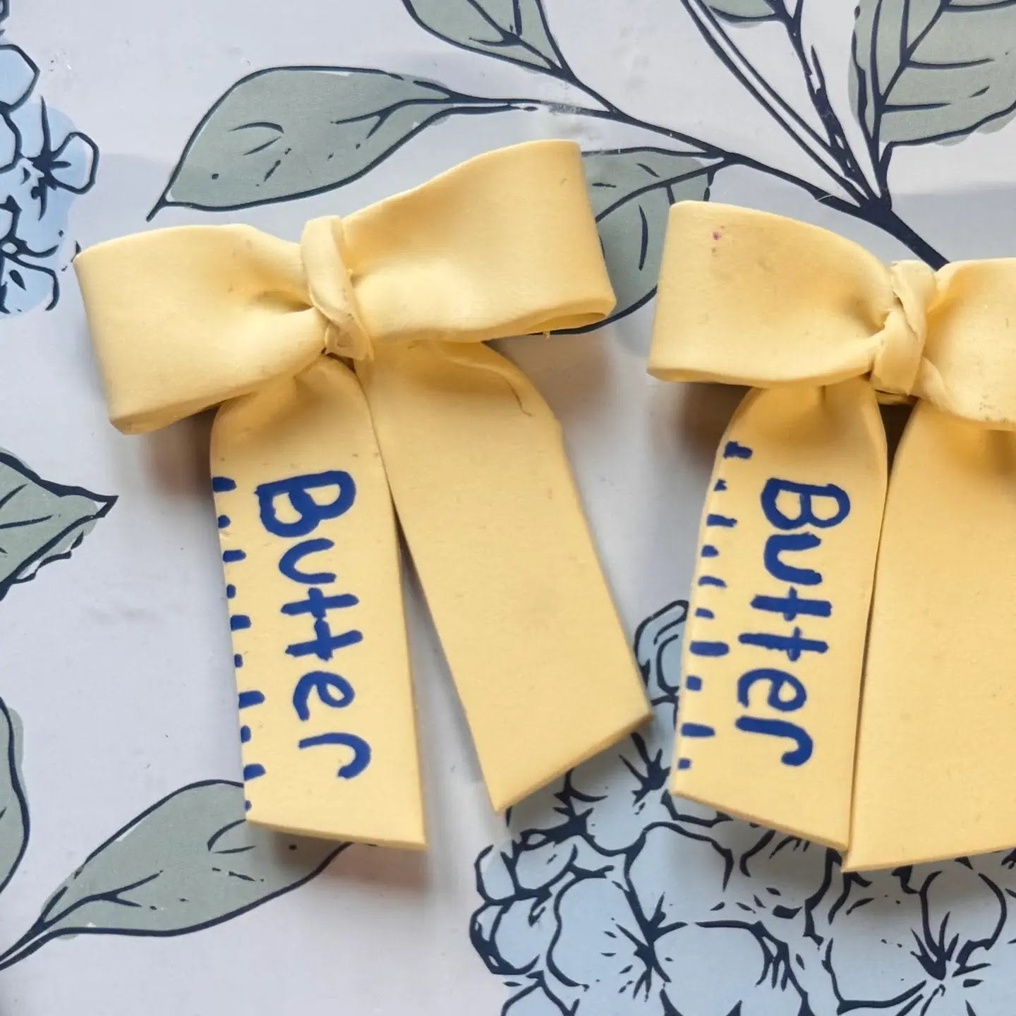 Butter Bows | Polymer Clay Earrings