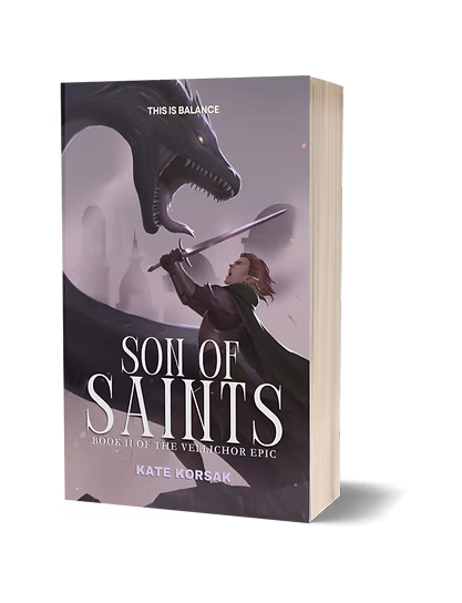 Son of Saints by Kate Korsak *SIGNED*