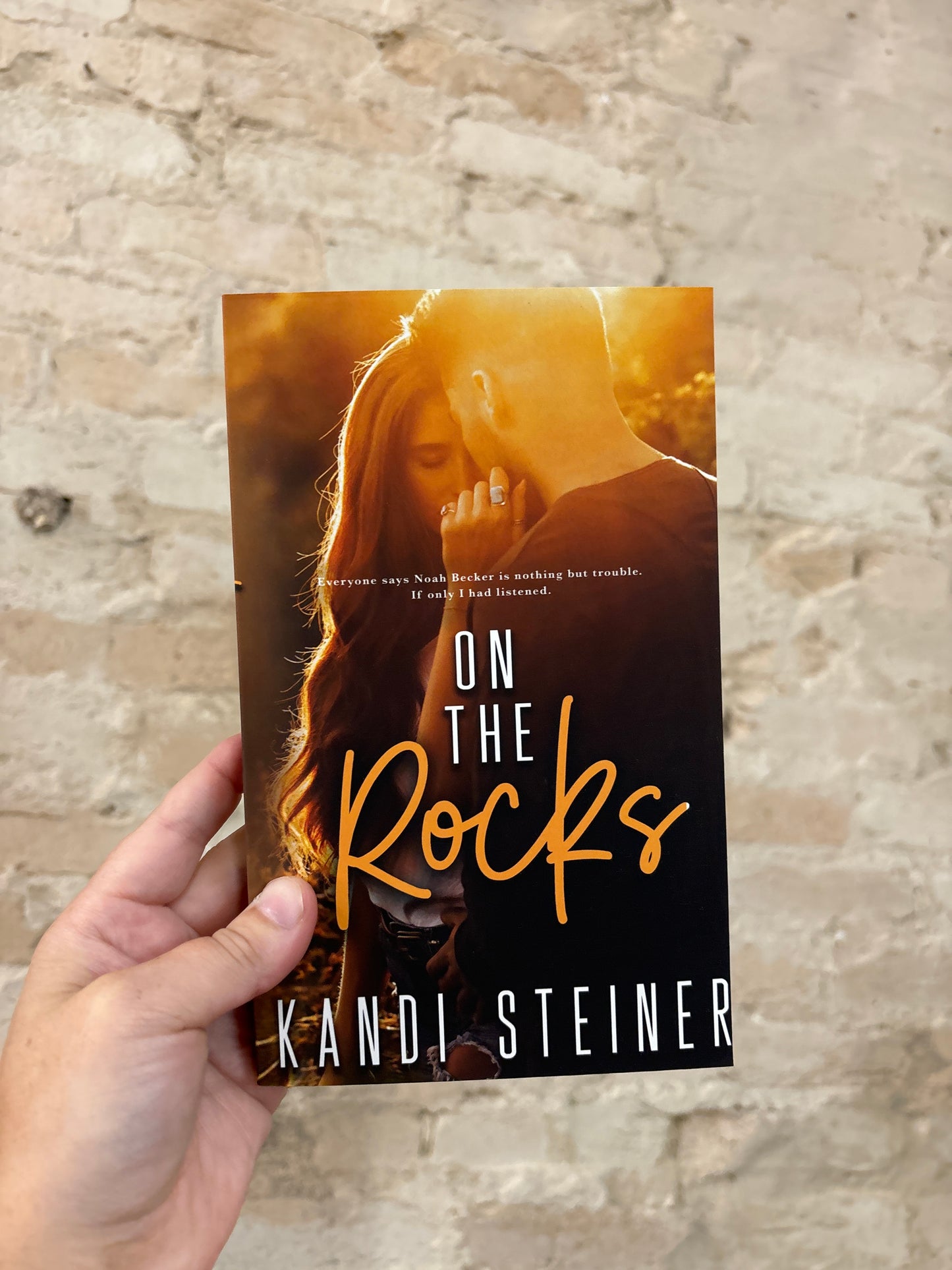 On The Rocks *signed name plate from author included*