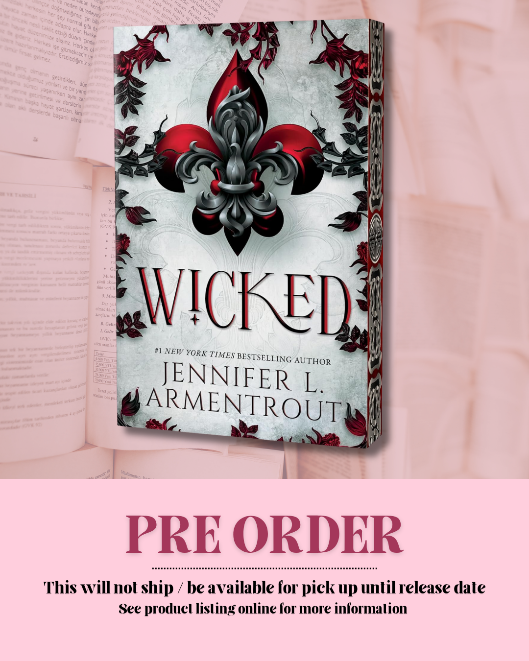 Wicked by Jennifer L. Armentrout (Deluxe Edition) (Book 1) *PREORDER*
