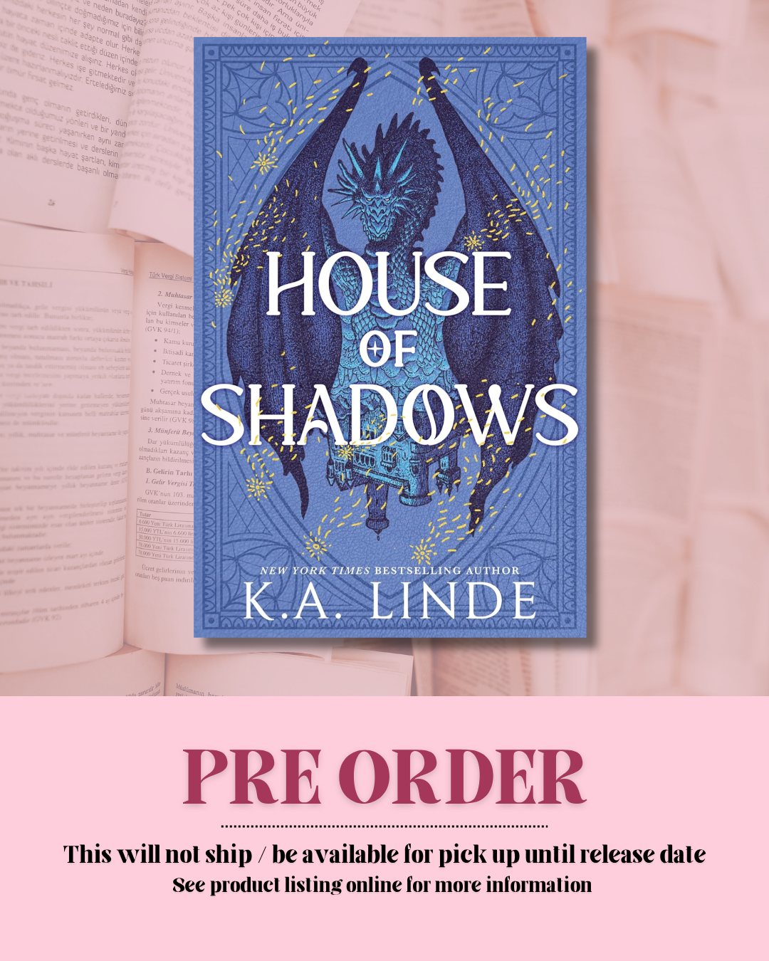 House of Shadows by K.A. Linde *PREORDER*