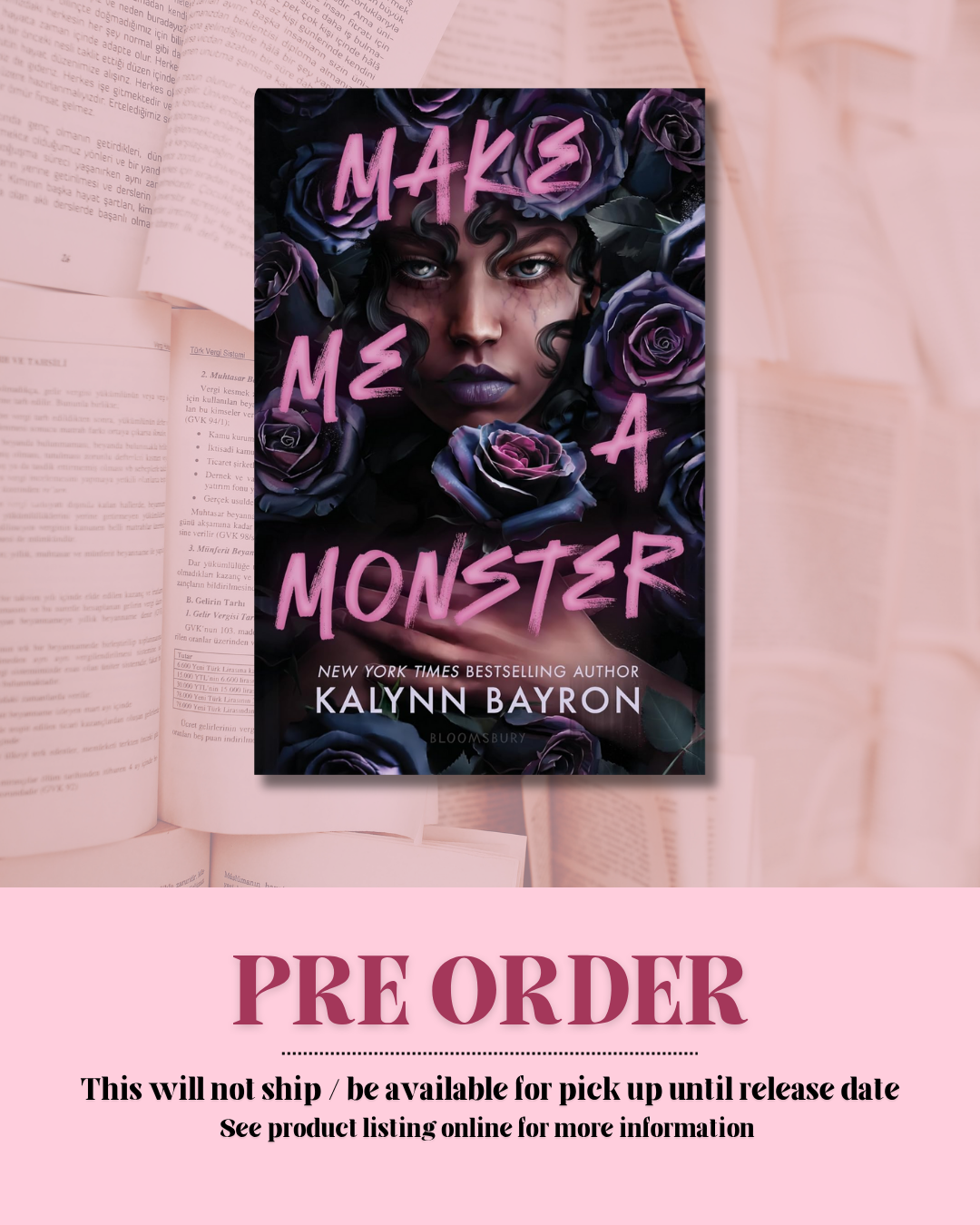 Make Me A Monster *PREORDER*