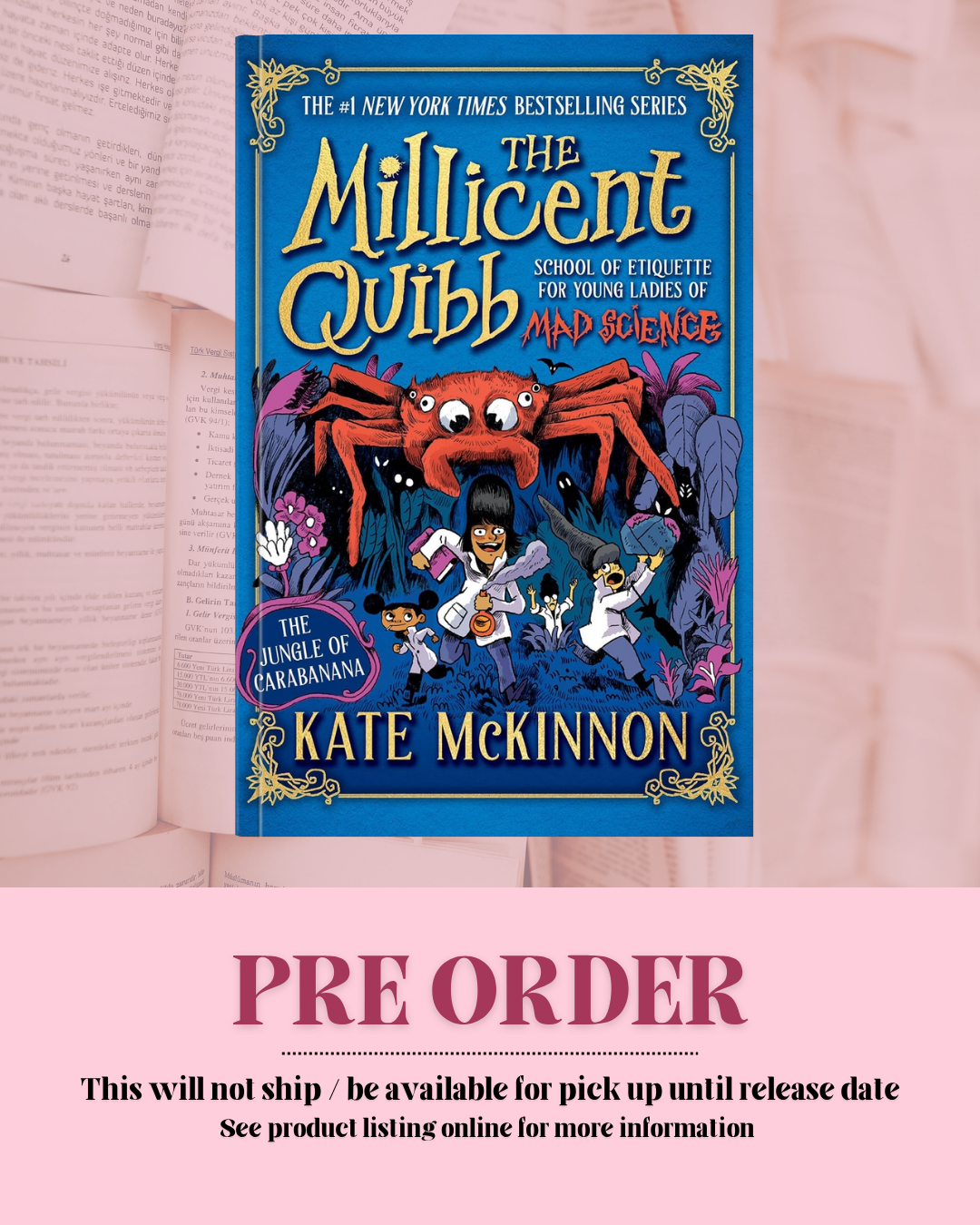 The Jungle of Carabanana by Kate McKinnon (Book 3) *PREORDER*