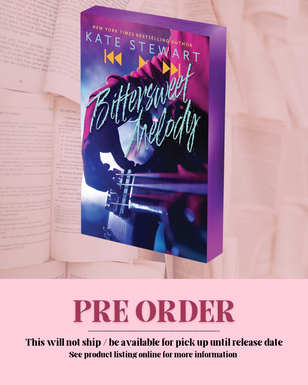 Bittersweet Melody by Kate Stewart (Book 2.5) *PREORDER*