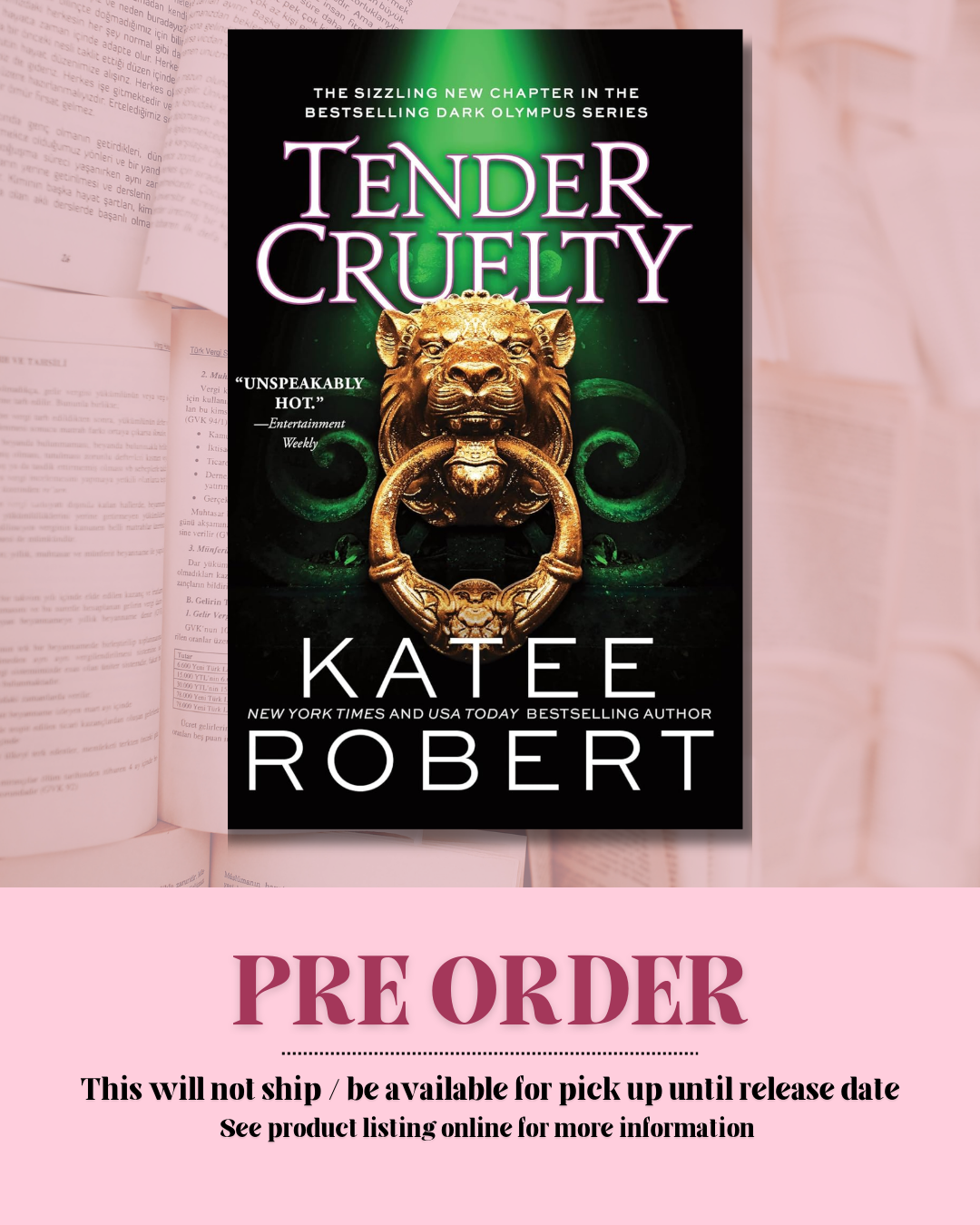 Tender Cruelty by Katee Robert (Book 9) *PREORDER*