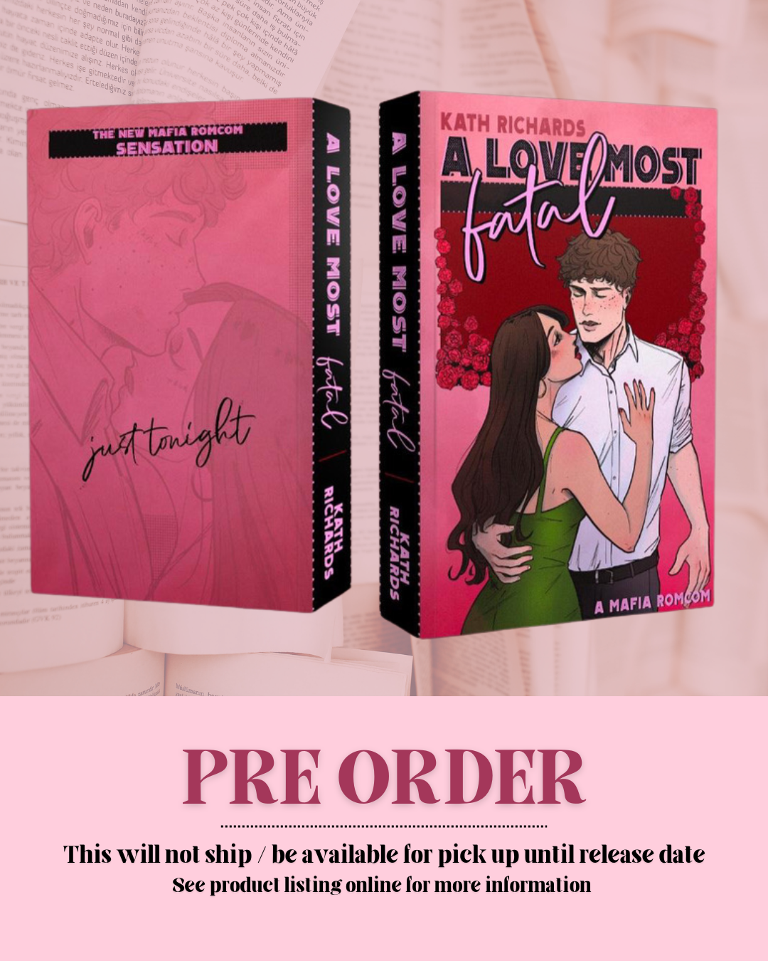 A Love Most Fatal by Kath Richards *PREORDER* *SIGNED*