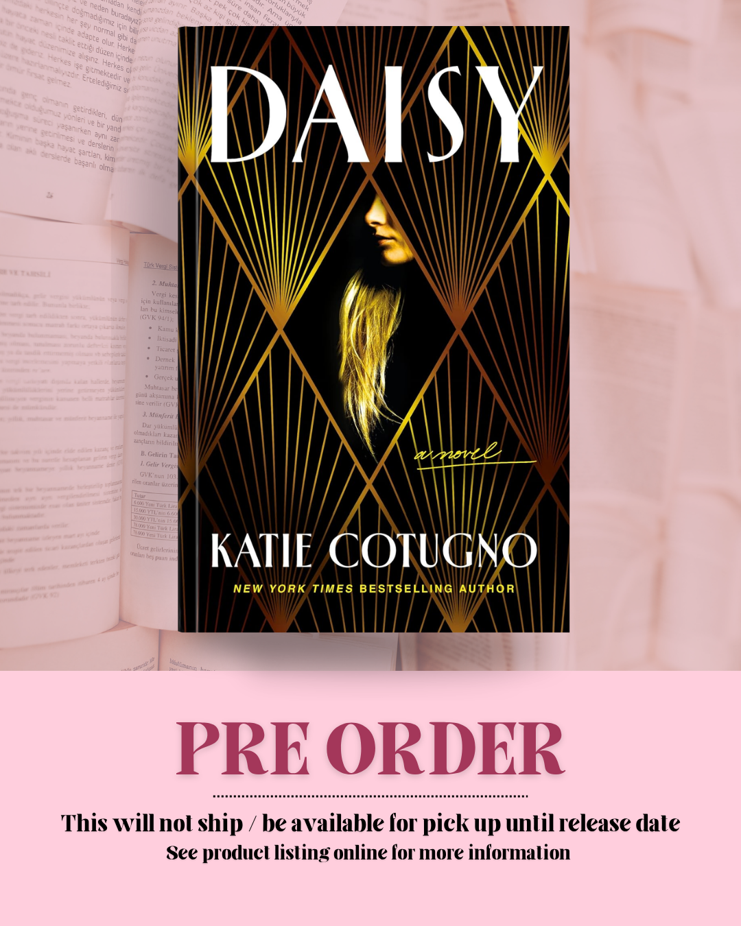 Daisy by Katie Cotugno *PREORDER*