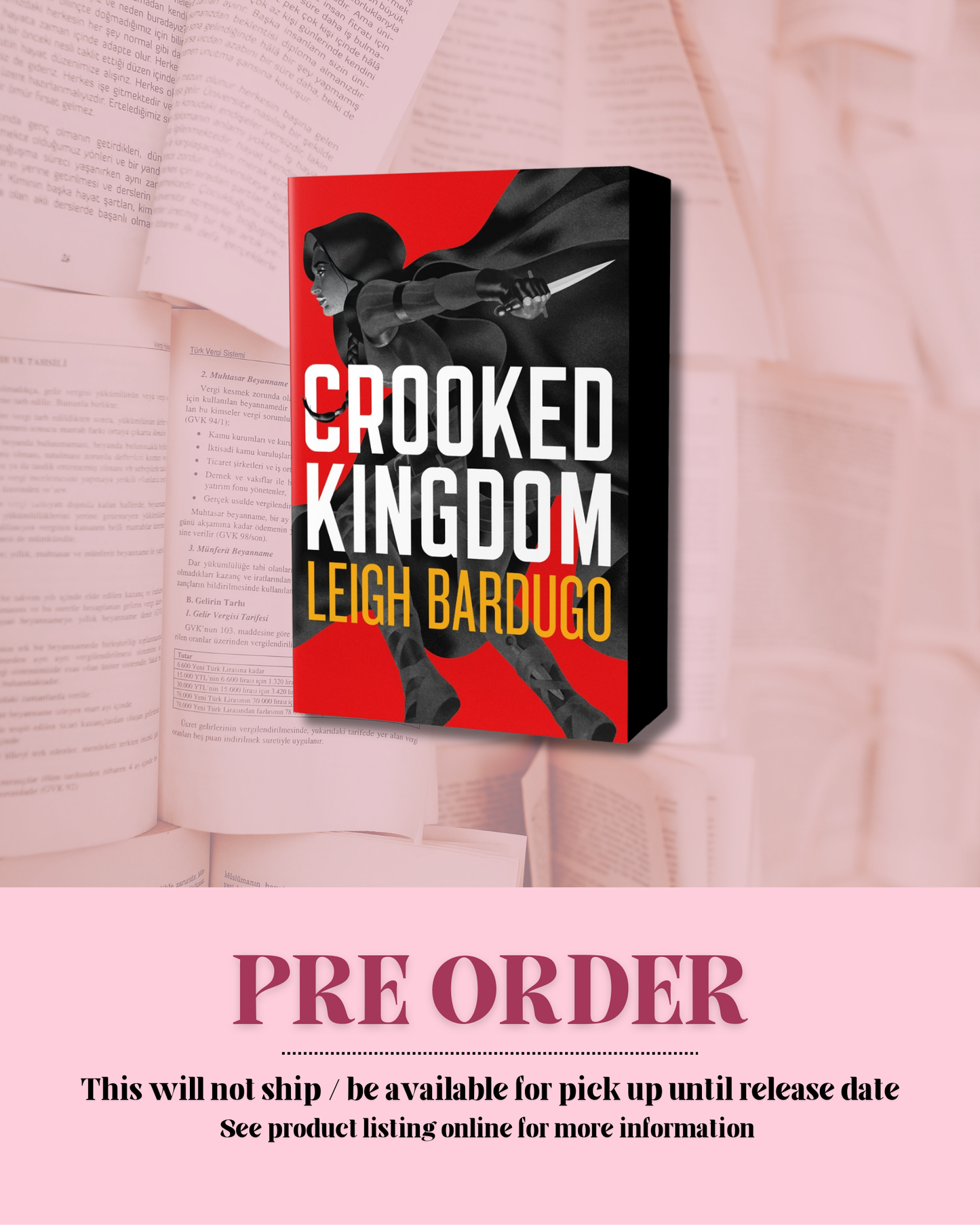 Crooked Kingdom: The Dregs Edition *PREORDER*