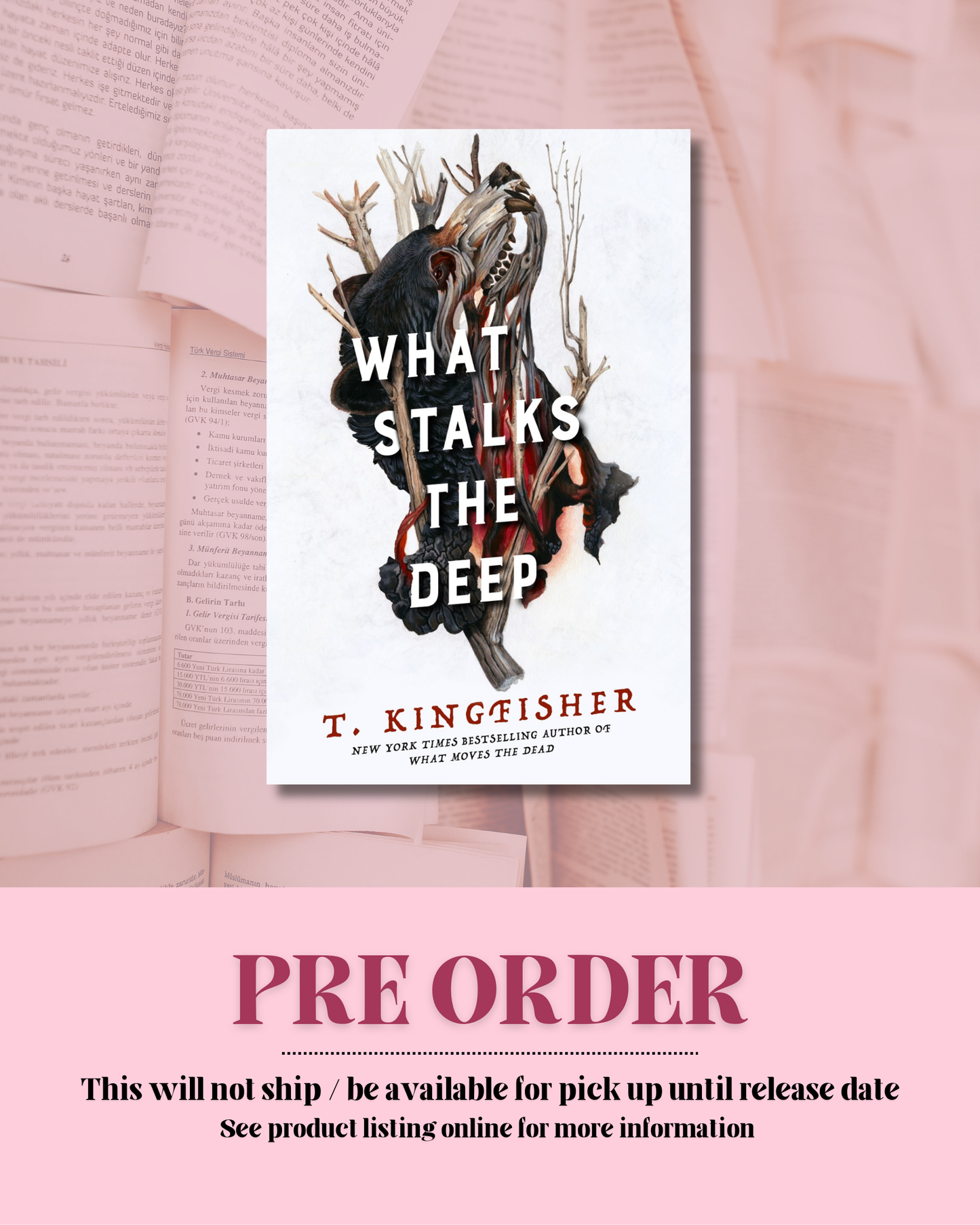What Stalks the Deep SIGNED *PREORDER*