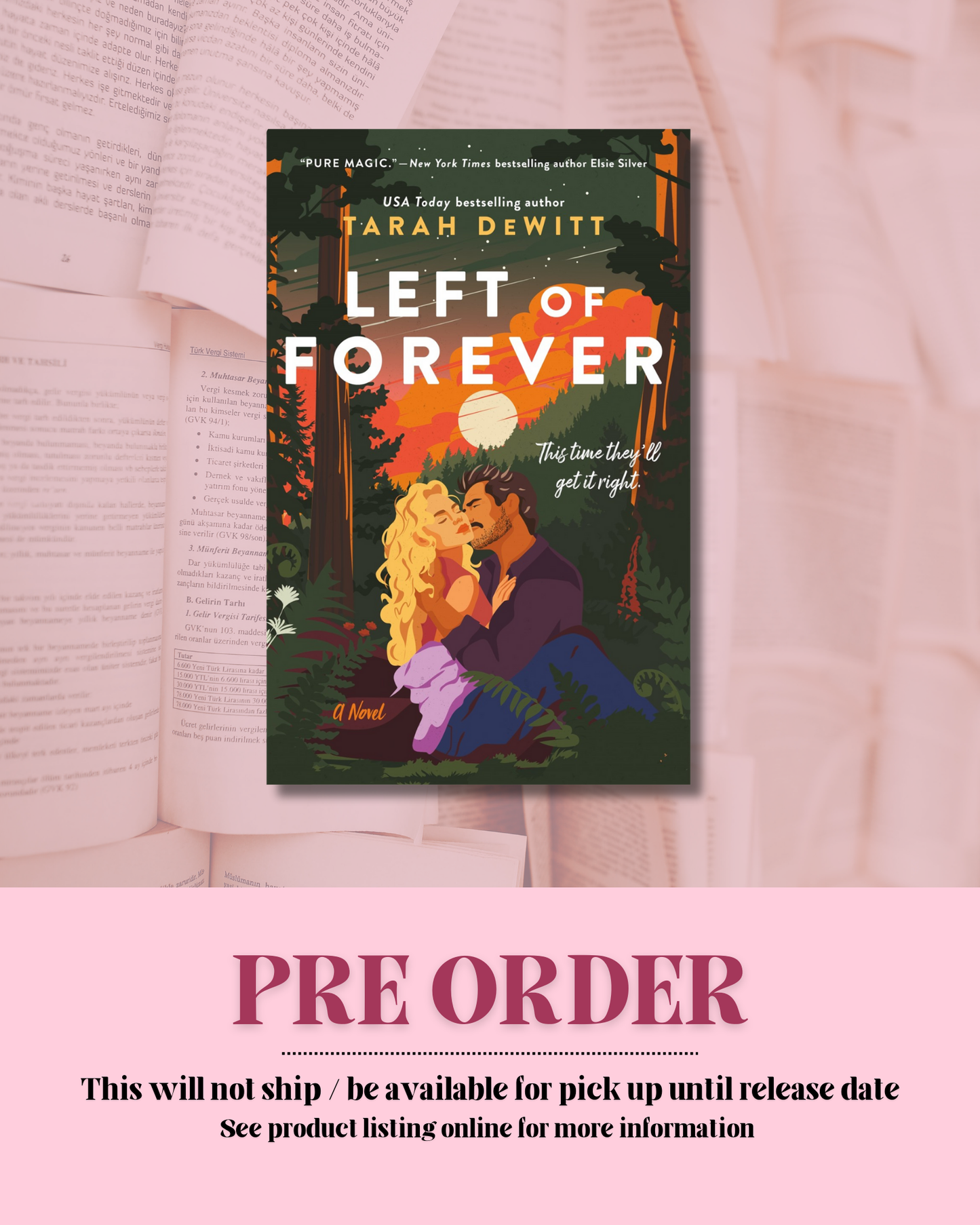 Left of Forever : A Spunes Novel *PREORDER*