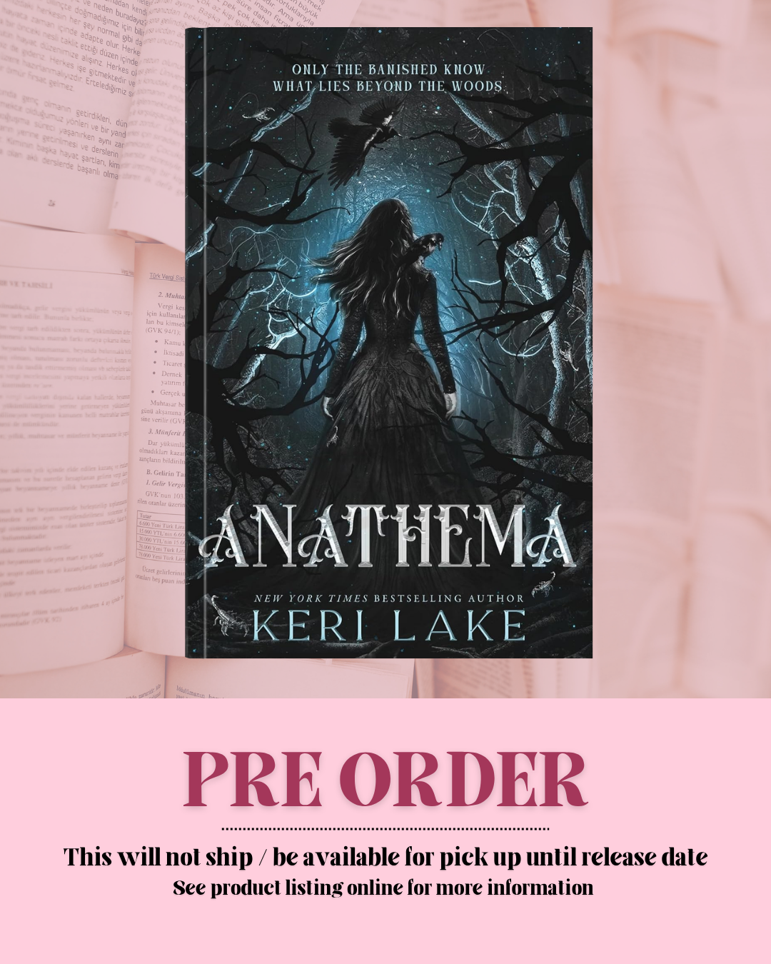Anathema by Keri Lake (Book 1) *PREORDER*