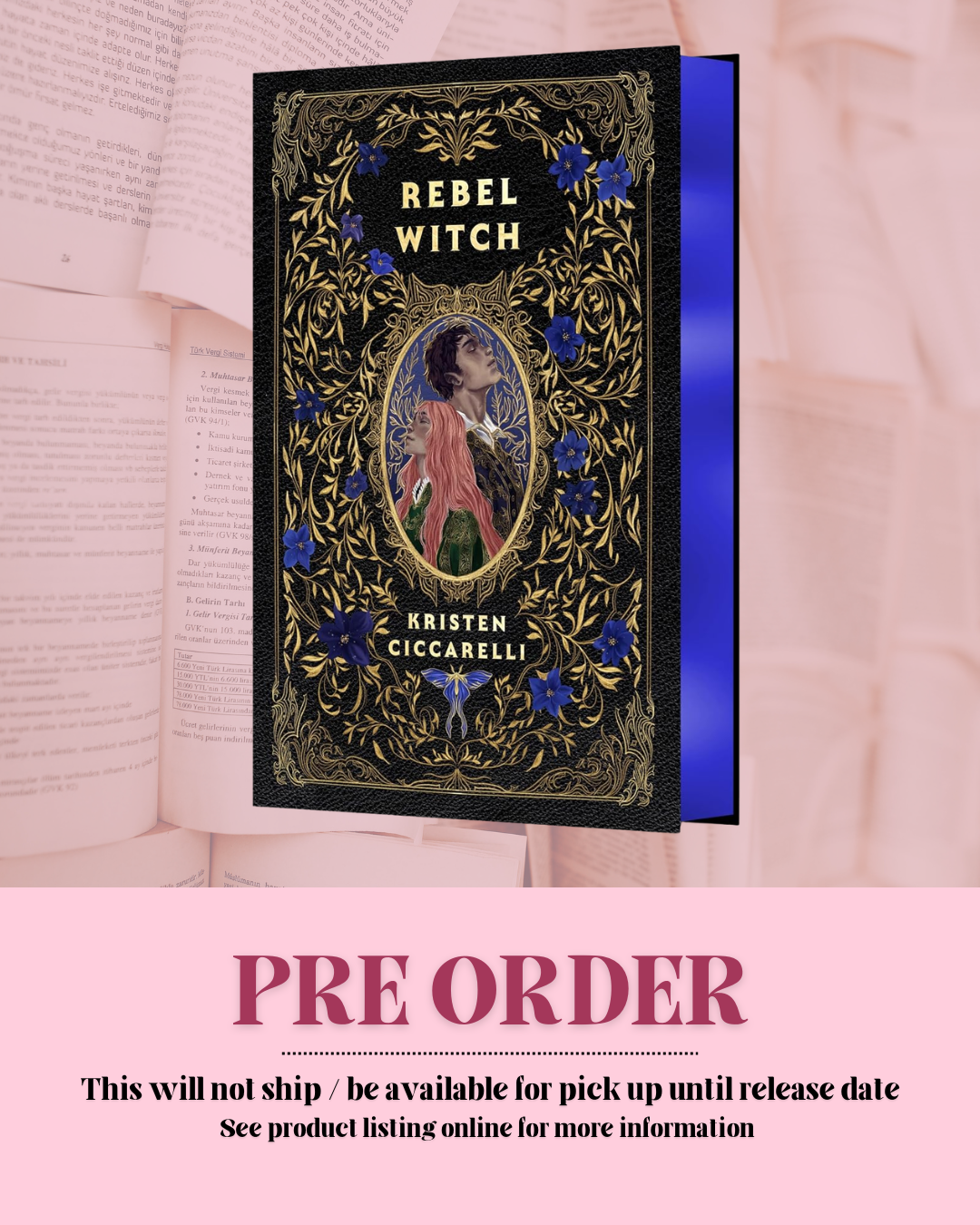 Rebel Witch by Kristen Ciccarelli (Special Edition) (Book 2) *PREORDER*