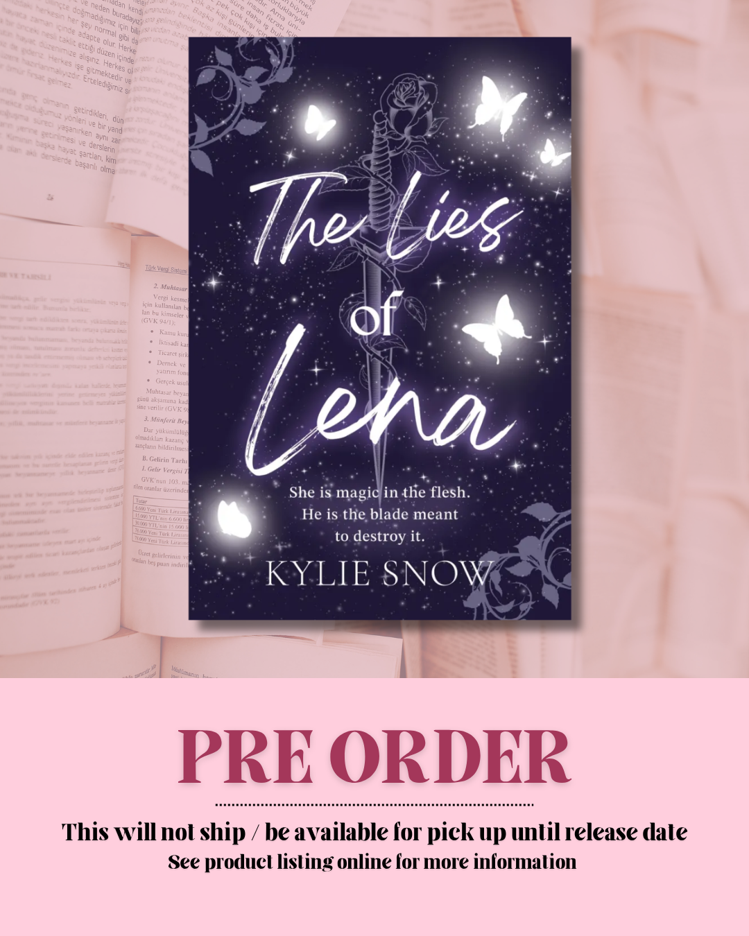 The Lies of Lena by Kylie Snow (Book 1) *PREORDER*