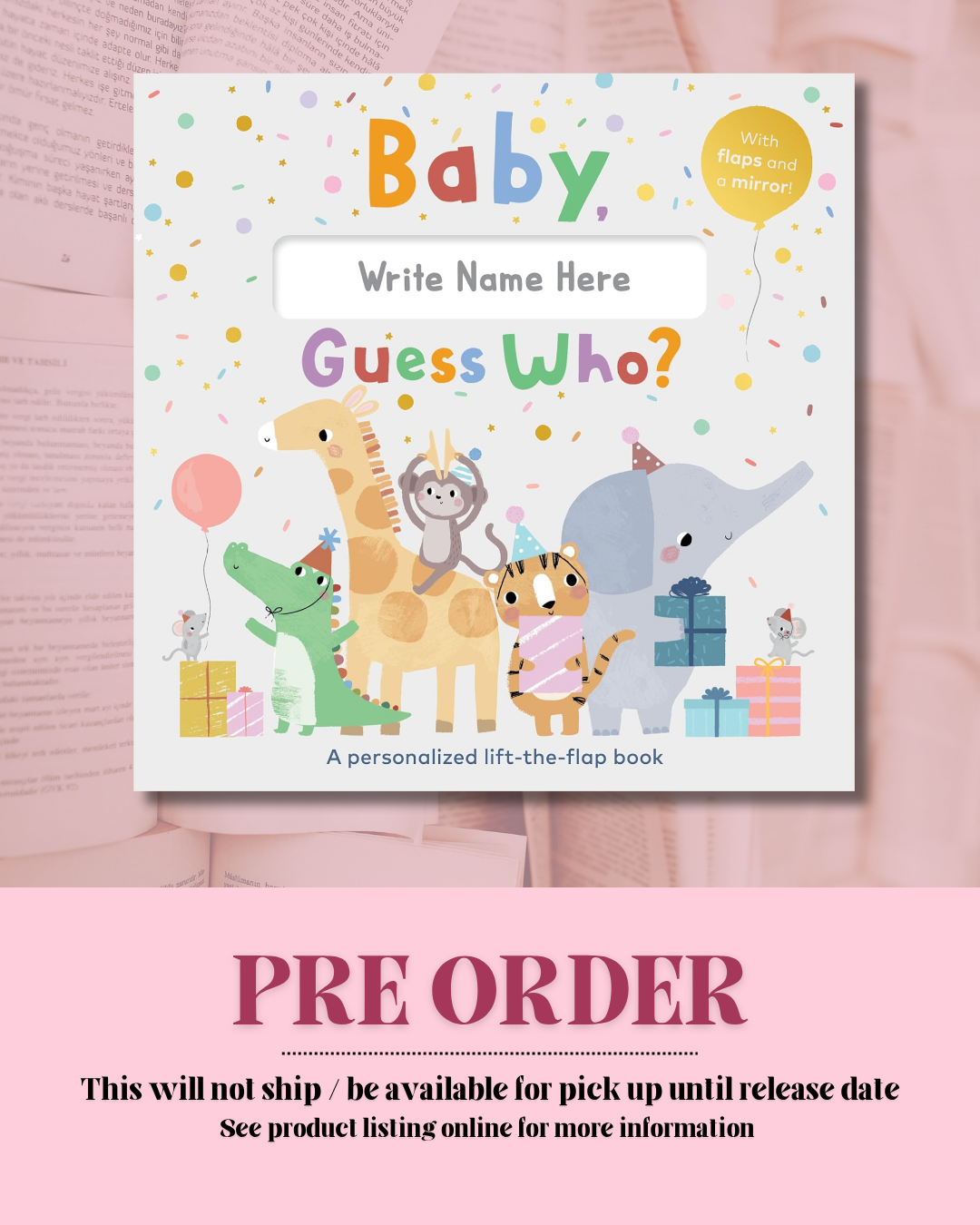 Baby, Guess Who? *PREORDER*