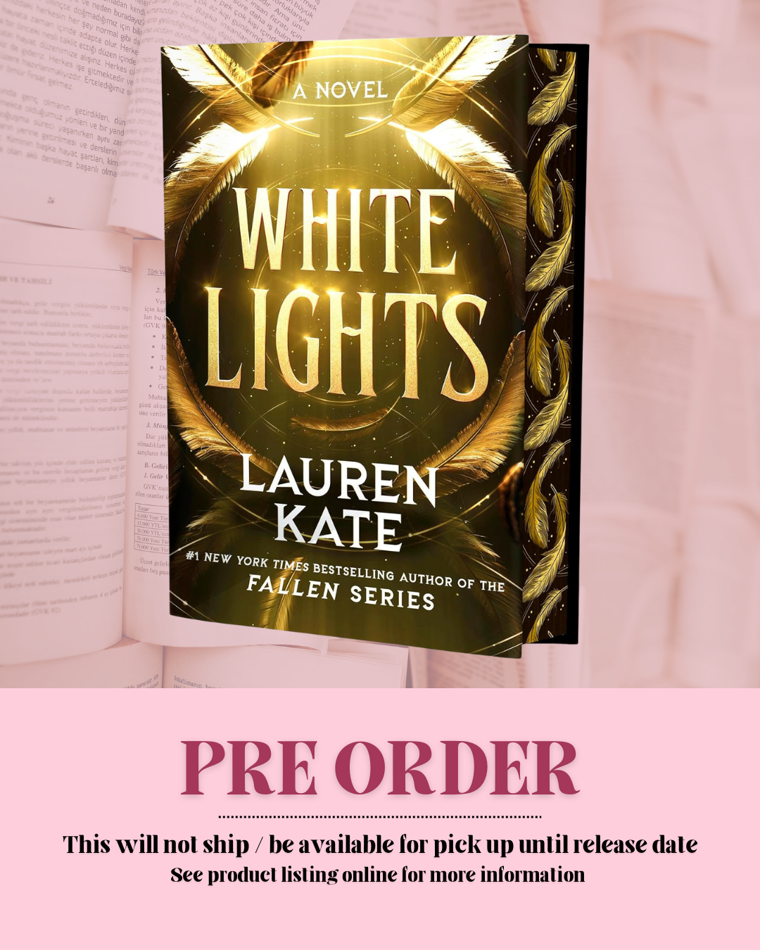 White Light by Lauren Kate *PREORDER* (Deluxe Limited Edition)