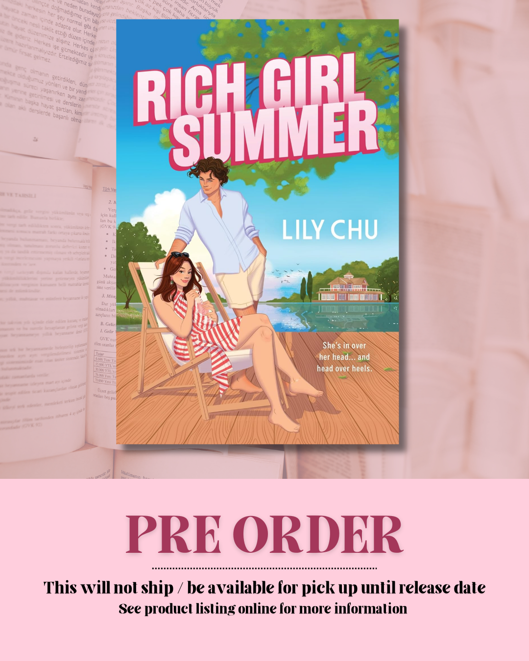 Rich Girl Summer by Lily Chu *PREORDER*