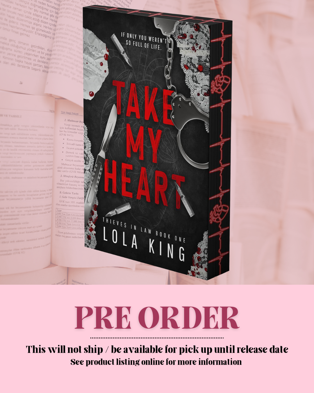 Take My Heart by Lola King (Book 1) *PREORDER*