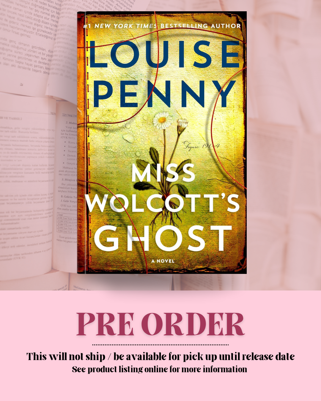 Miss Wolcott's Ghost by Louise Penny (Book 21) *PREORDER*