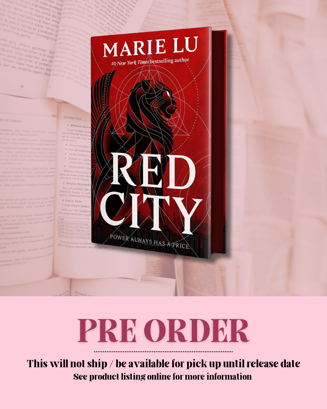 Red City *PREORDER*