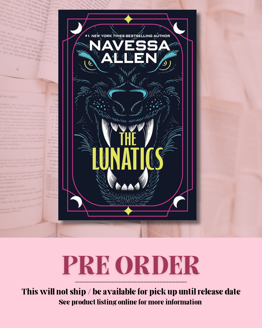 The Lunatics by Navessa Allen *PREORDER*