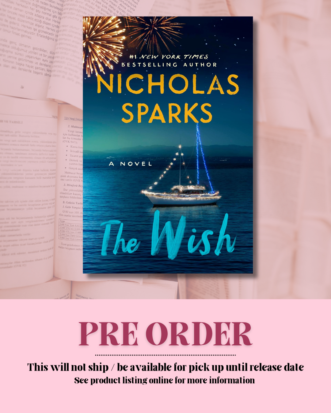 The Wish by Nicholas Sparks *PREORDER*