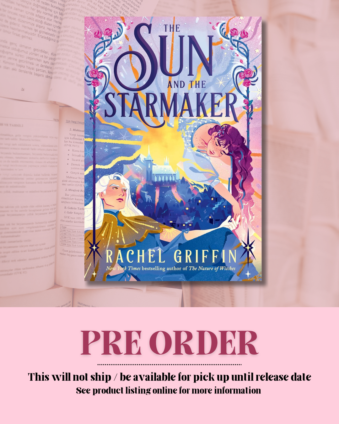 The Sun and the Starmaker by Rachel Griffin *PREORDER*
