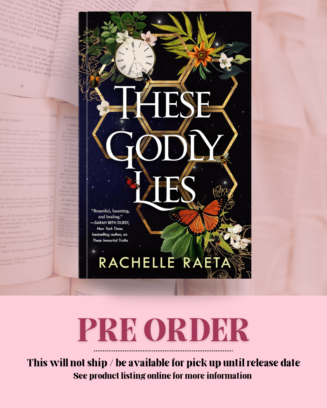 These Godly Lies by Rachelle Raeta (Book 2) *PREORDER*