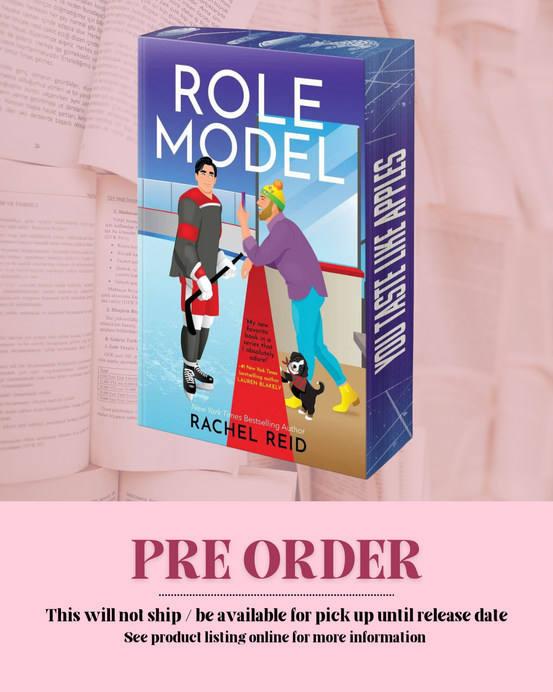 Role Model by Rachel Reid (Game Changers: Book 5) (Deluxe Limited Edition) *PREORDER*