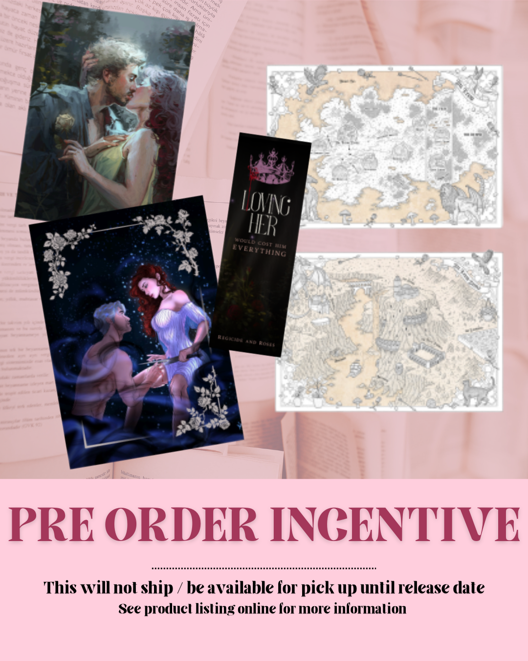 Regicide and Roses by S.E. Nielson (SIGNED w/ Exclusive Art, Maps, and a Bookmark) *PREORDER*