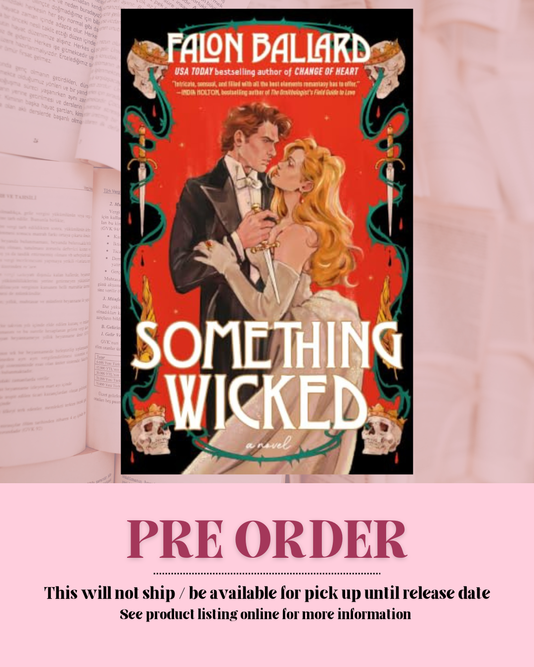 Something Wicked by Falon Ballard (Idle Reputations Series: Book 1) *PREORDER*