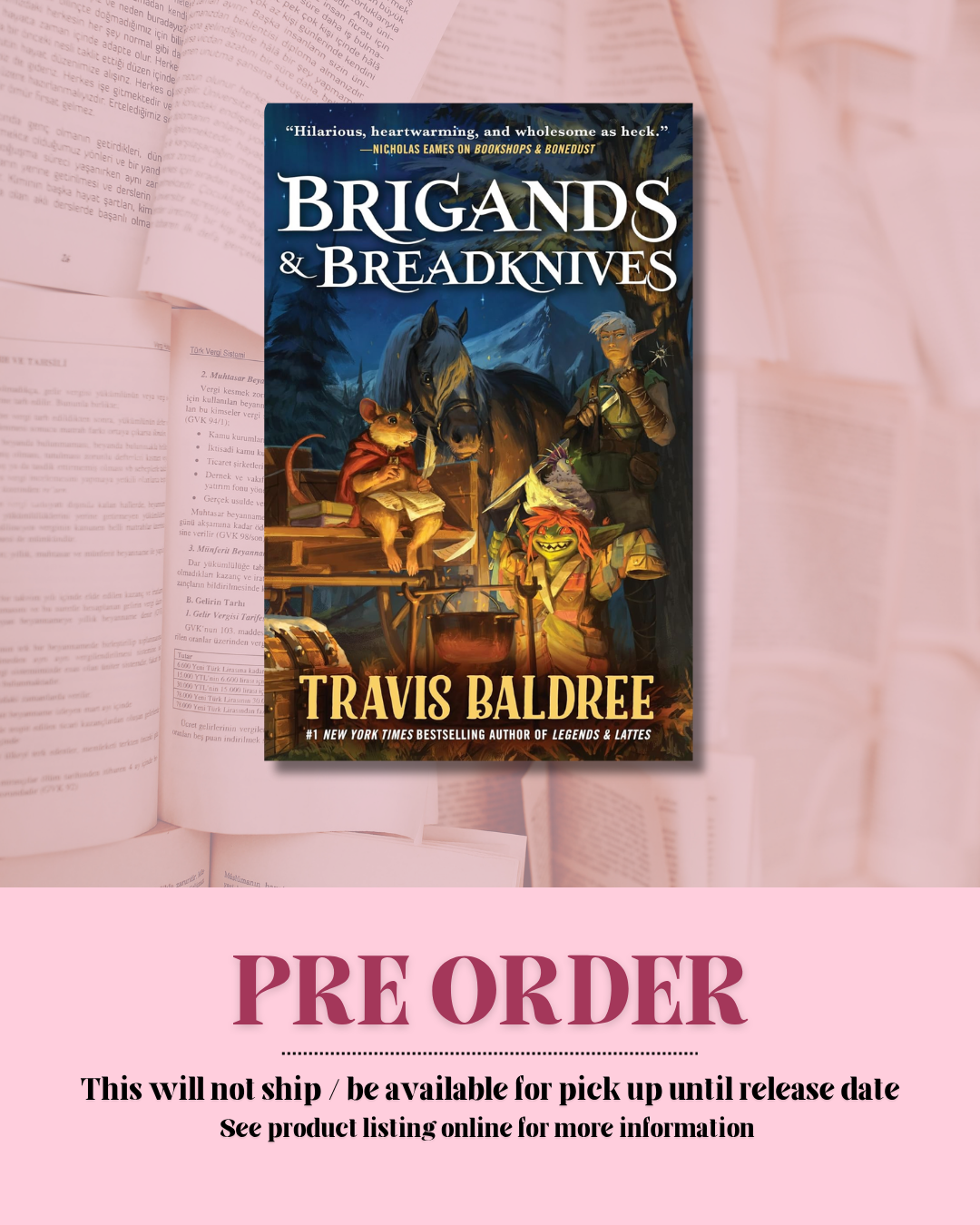 Brigands & Breadknives *SIGNED* *PREORDER*