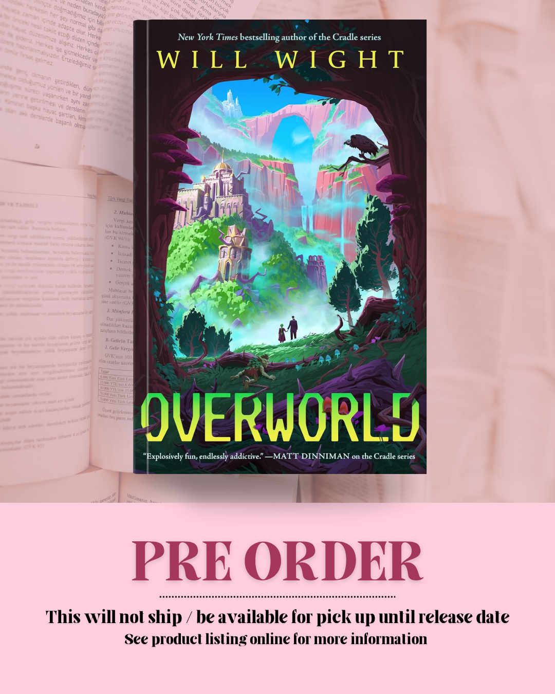 Overworld by Will Wight *PREORDER*
