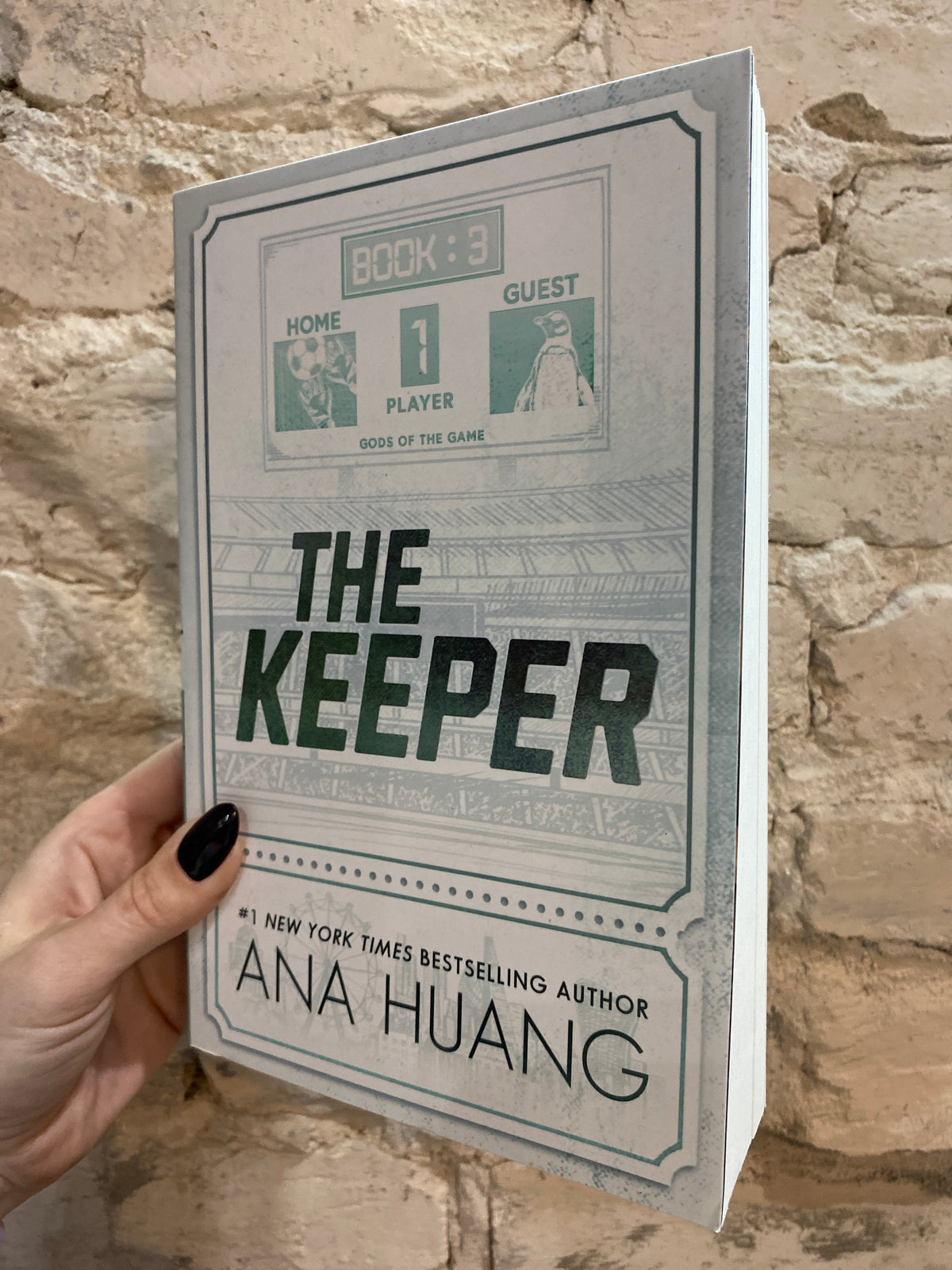 The Keeper by Ana Huang (Deluxe Edition) (Gods of the Game: Book 3)