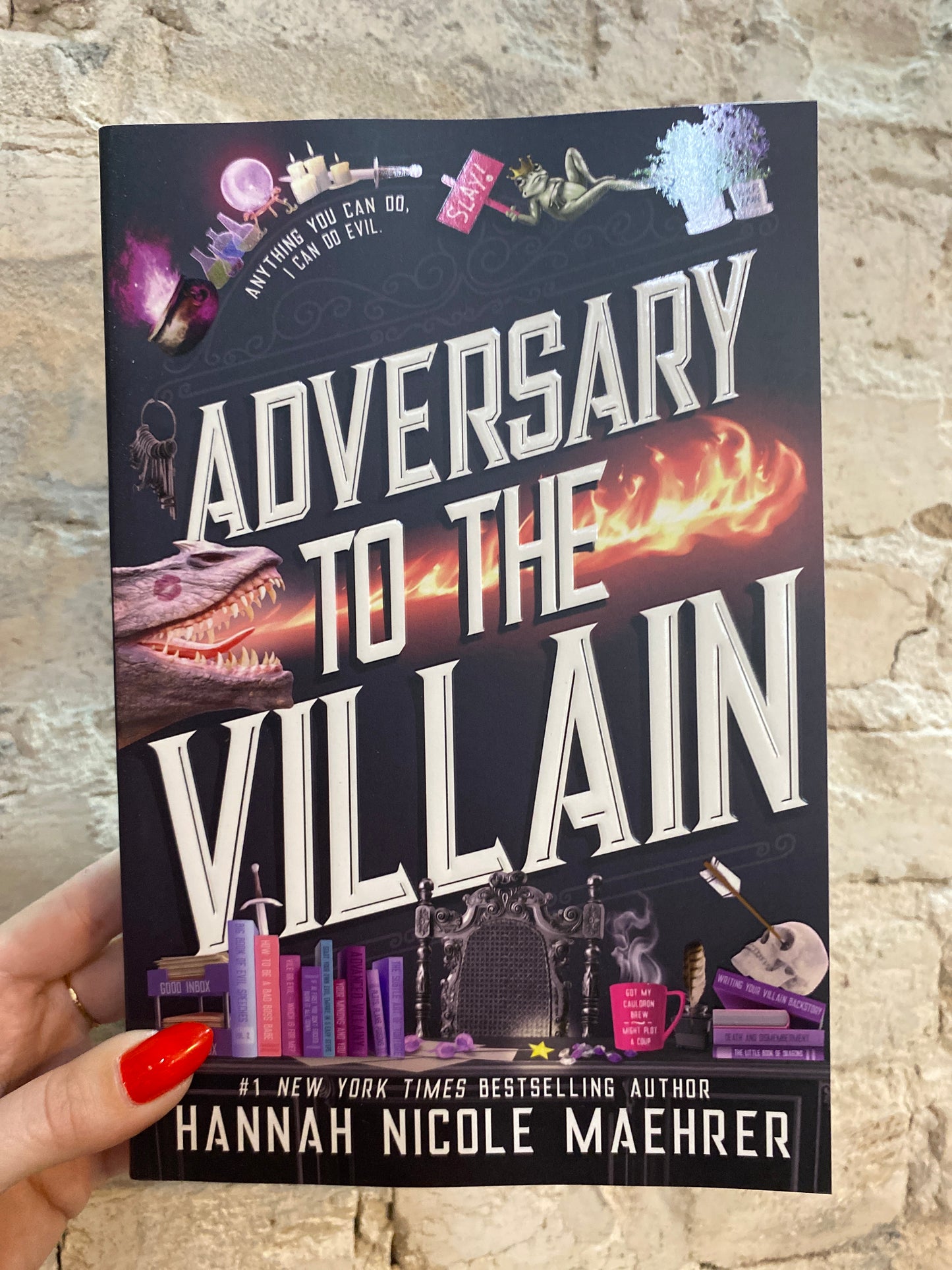 Adversary to the Villain by Hannah Nicole Maeher (Book 4)