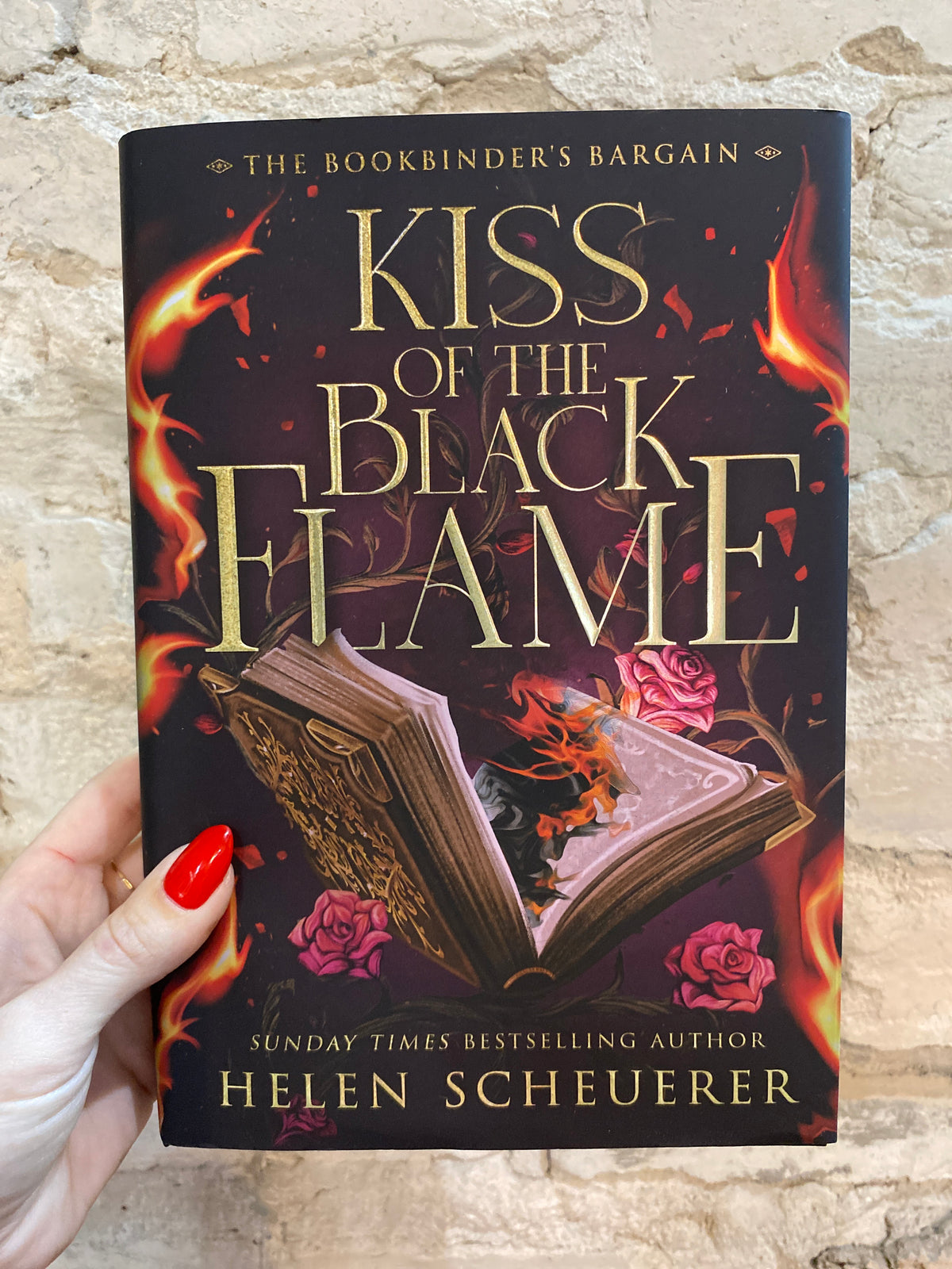 Kiss of the Black Flame by Helen Scheuerer