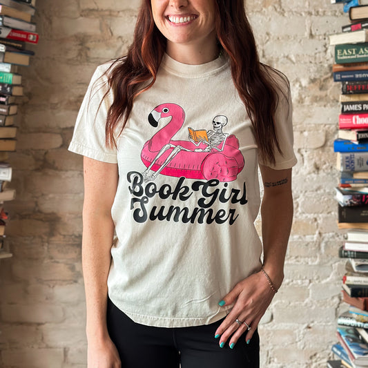 Book Girl Summer T Shirt