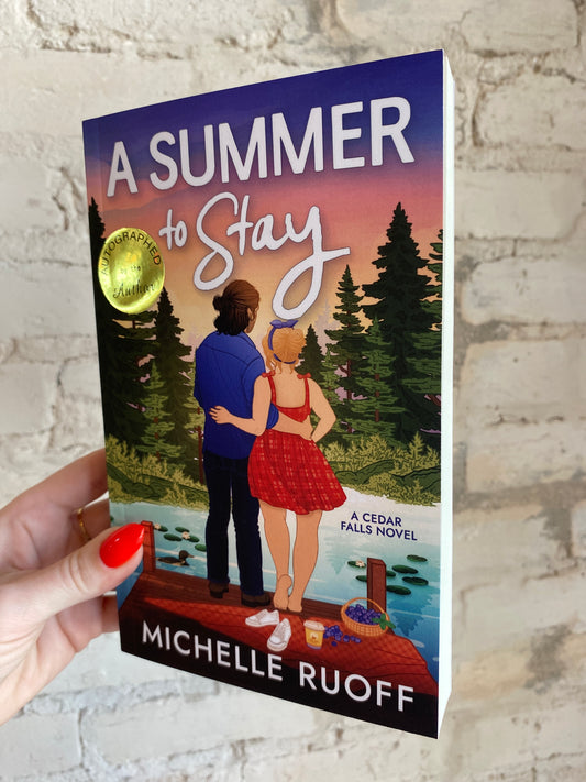 A Summer to Stay by Michelle Ruoff *SIGNED*