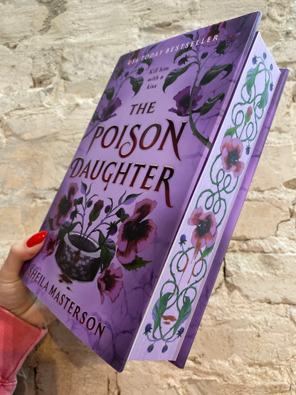 The Poison Daughter by Sheila Masterson *SIGNED* w/ art