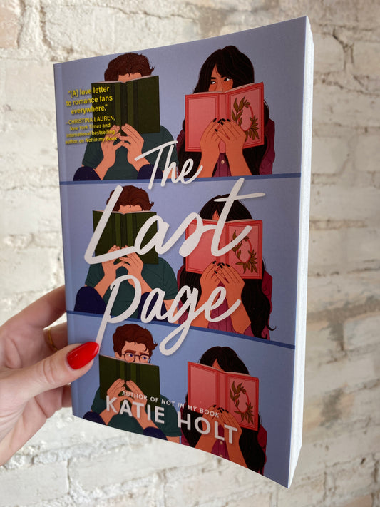 The Last Page by Katie Holt (With Book Plate and Swag)