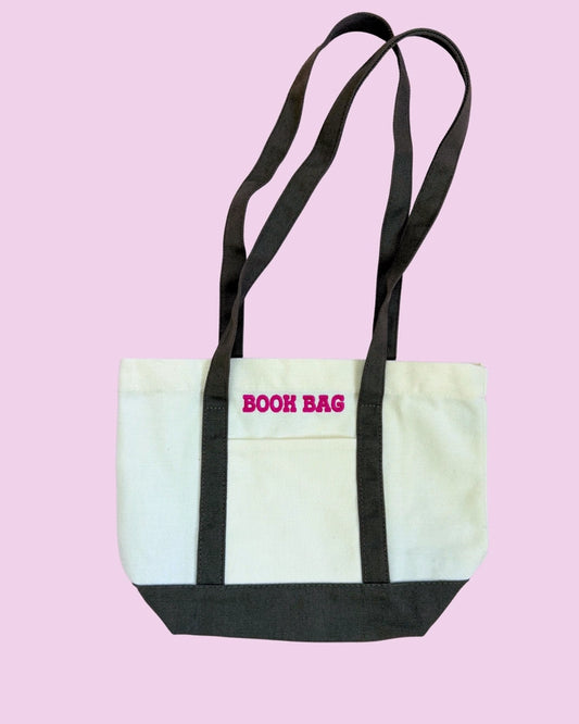Book Bag Mini Tote Bag