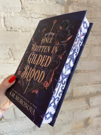 Once Written in Gilded Blood by K.M. Moronova (Book 2) *PREORDER*