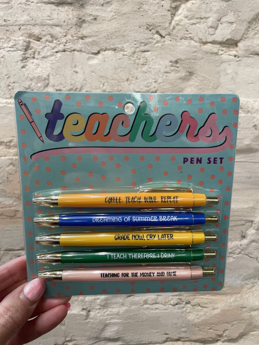 Teachers pen set