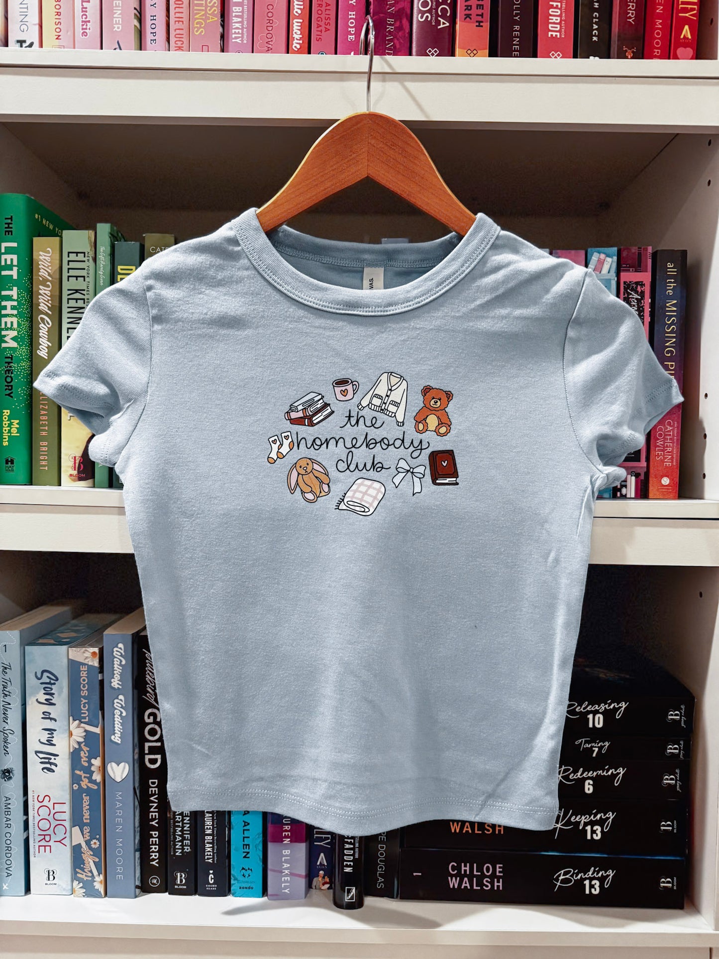 The Homebody Club Baby Tee T Shirt *ONLINE EXCLUSIVE*