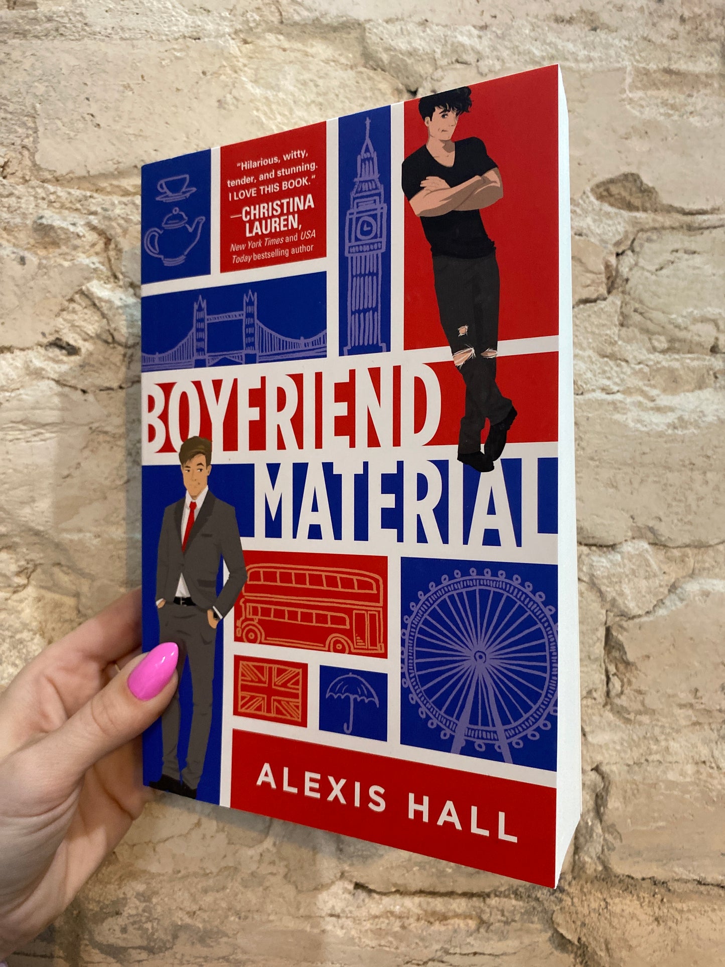 Boyfriend Material by Alexis Hall (Book 1)