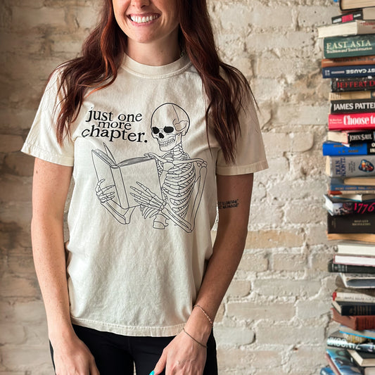 One More Chapter T Shirt Ivory