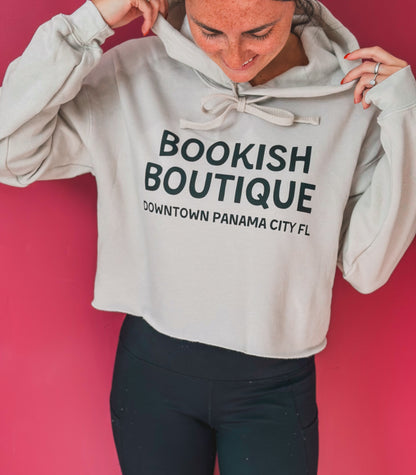 Bookish Boutique Cropped Hoodie