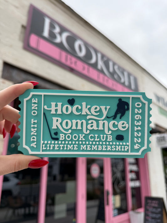 Hockey Romance Book Club Ticket